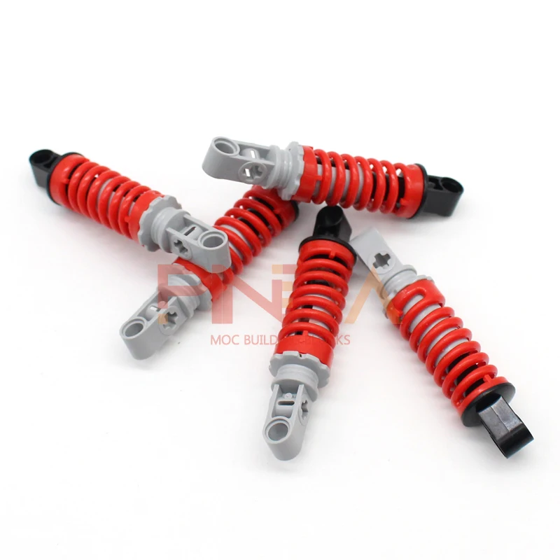 SP3 Shock Absorber Tijolo Coleção, Modular Em Massa, GBC Toy, Técnico MOC, DIY Building Block, 9L, 79717, 79717c01, 4Pcs