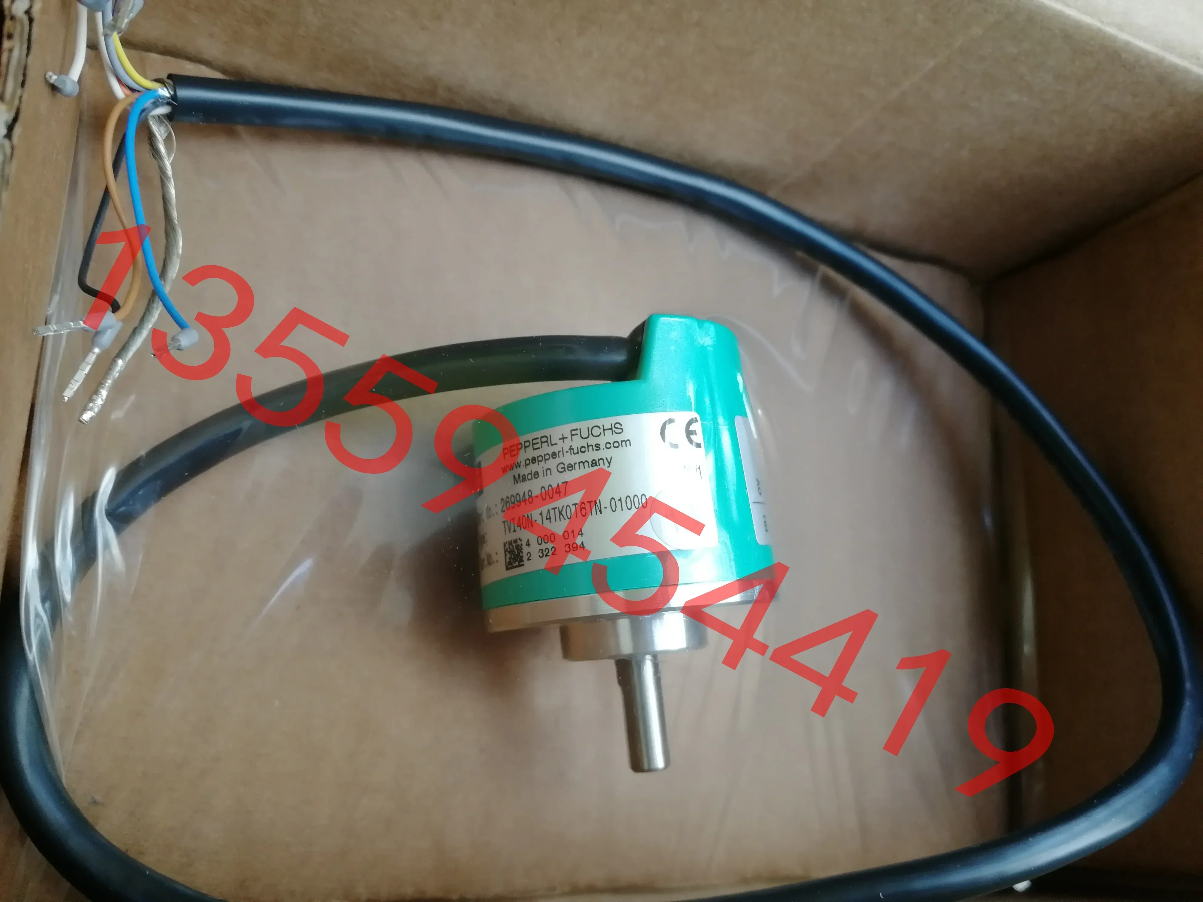 2026.4 P+F Beijiafu Encoder TVI40N-14TK0T6TN-01000 In Stock, Original Imported, Genuine, Free Shipping