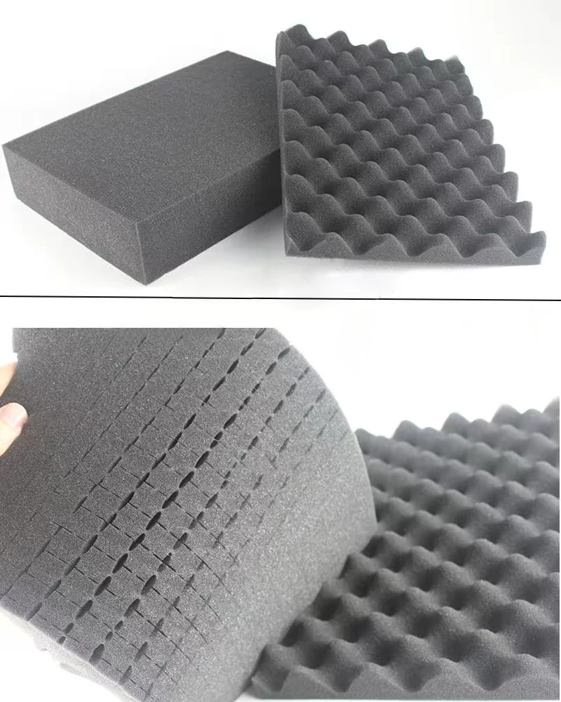 Mini Box Hardware Tool Box Aluminum Alloy Tool Precision Instrument Case Storage Box with Sponge 170*140*73MM