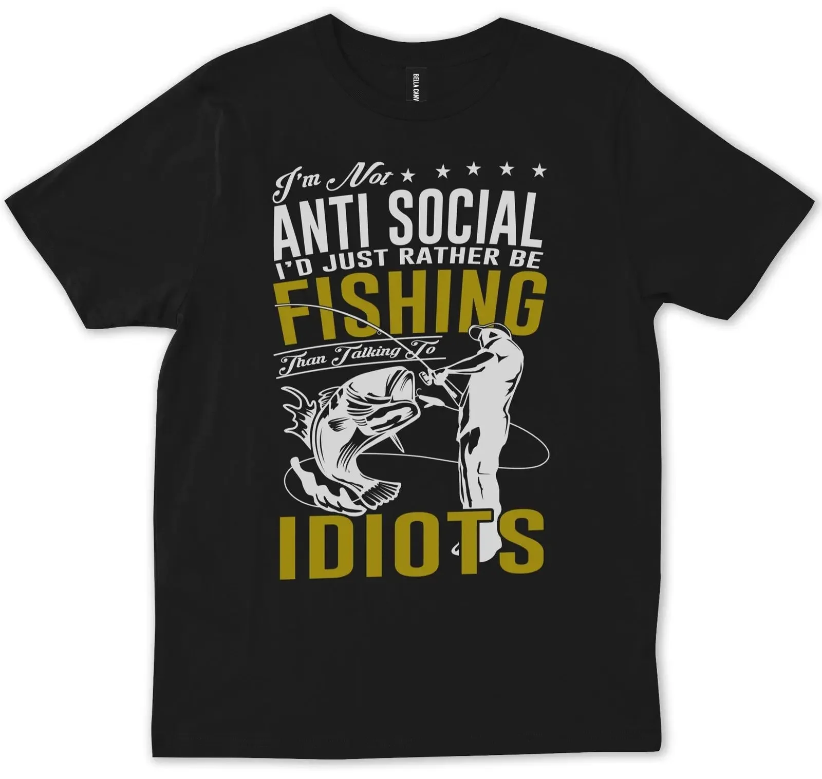 

Funny Fishing Phrase Fisherman Anglers Gift T-Shirt. Summer Cotton O-Neck Short Sleeve Mens T Shirt New S-3XL