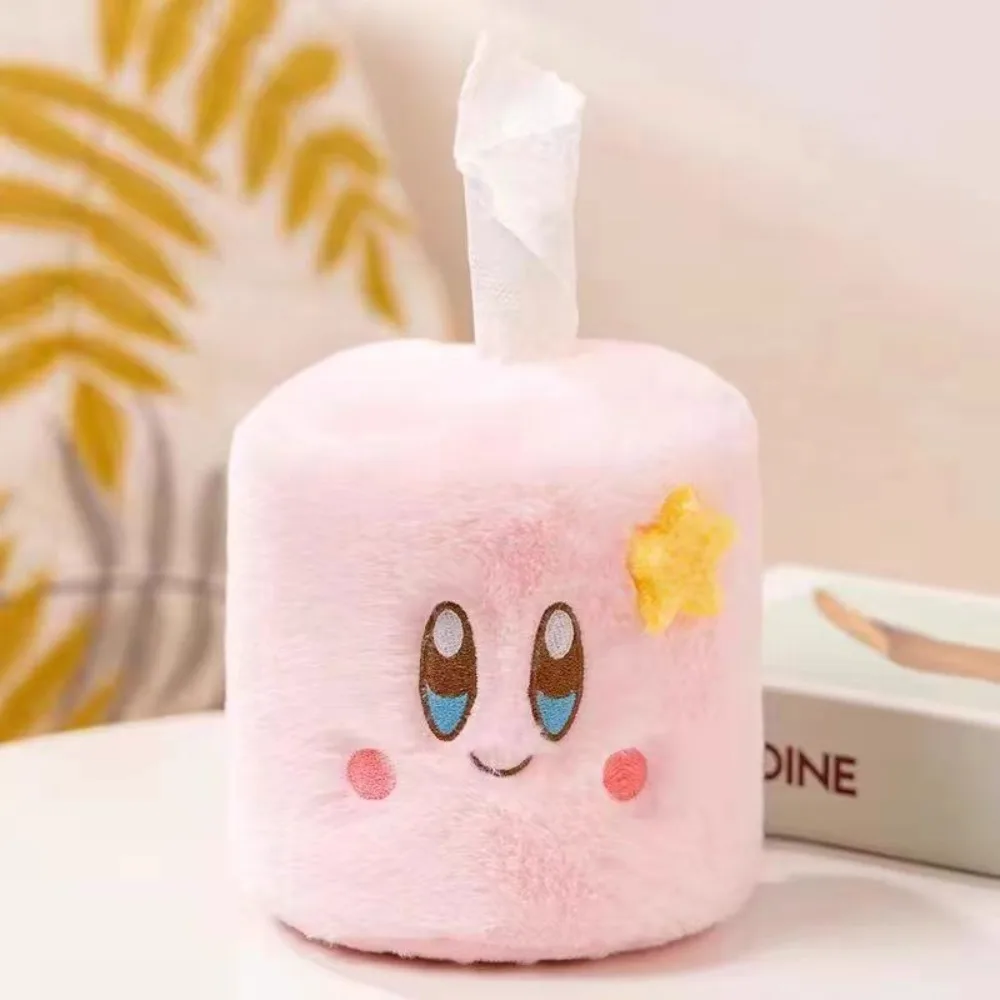 Cute Kirby Tissue Box Cover, Anime Paper Towel Holder, Car & Home Decor Gift view 2