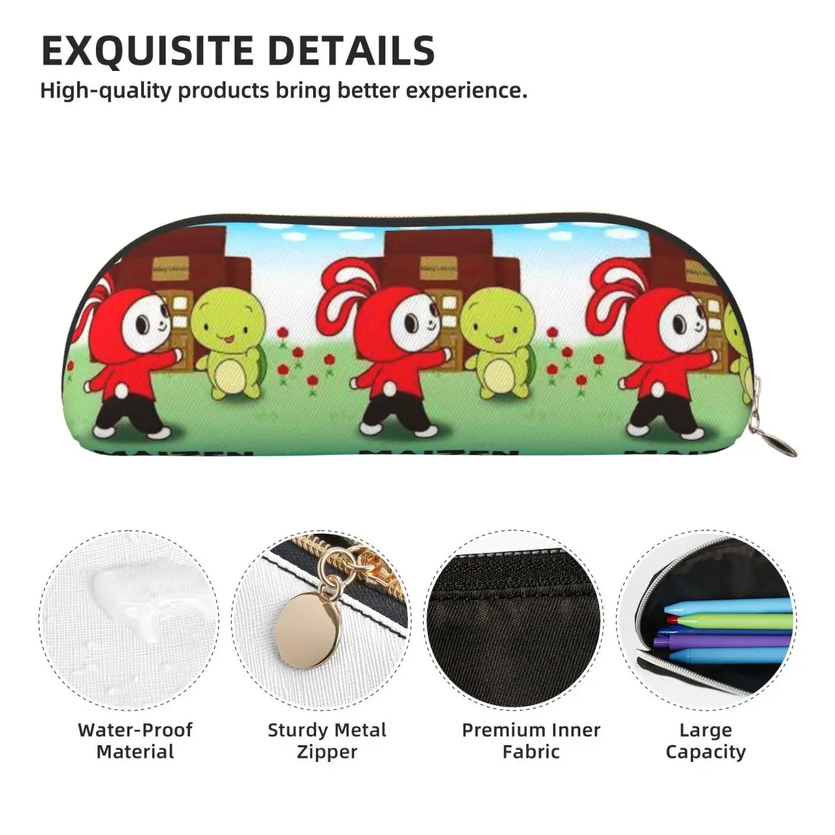 Jj ميكي مايزن مقلمة قلم رصاص الحقيبة تخزين لوازم مكتبية تخزين كبير صندوق القلم حقيبة أقلام رصاص لهدايا الطلاب