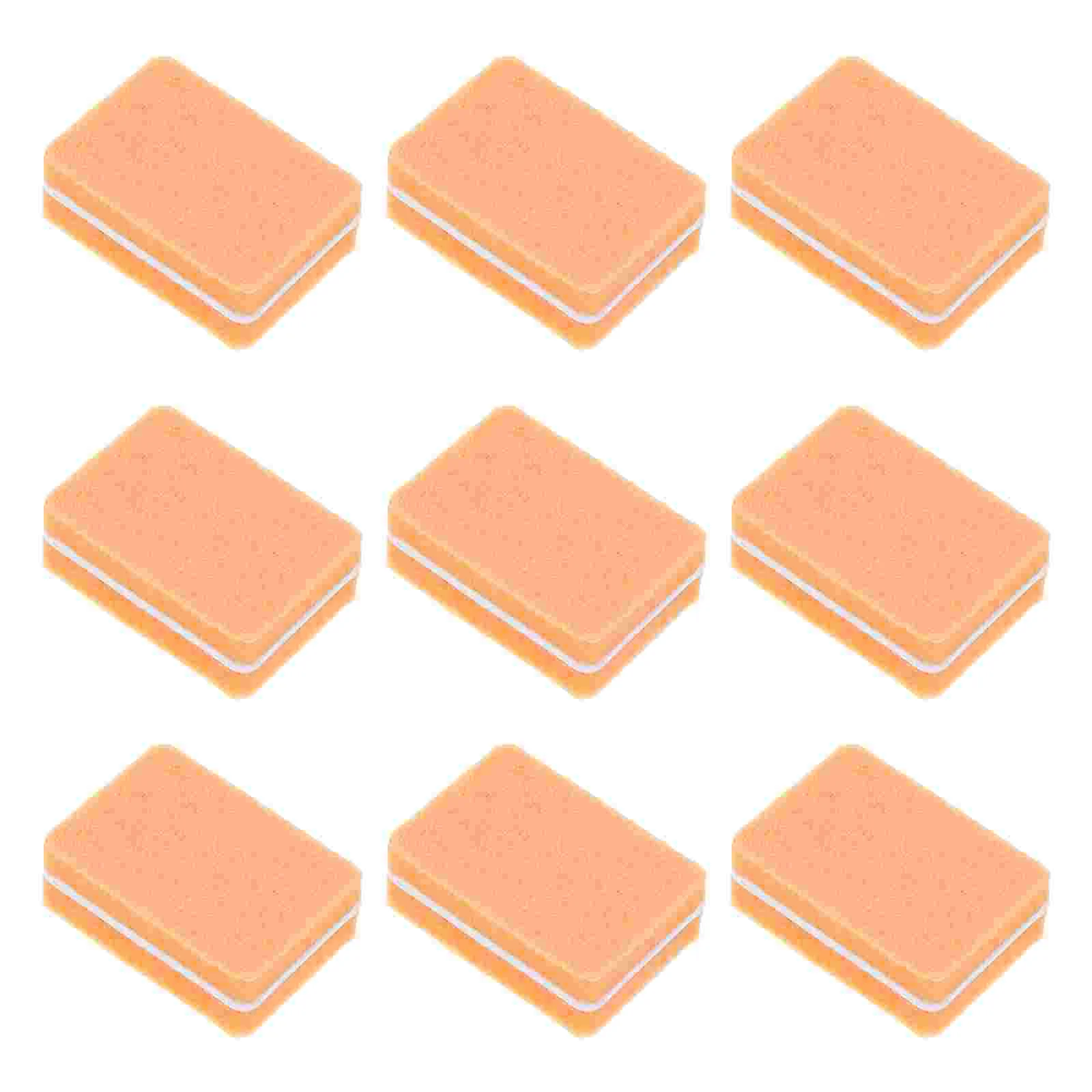 50 Pcs Nail Buffing Blocks Fingernail Buffer Sponge File Two Sides Sanding Files