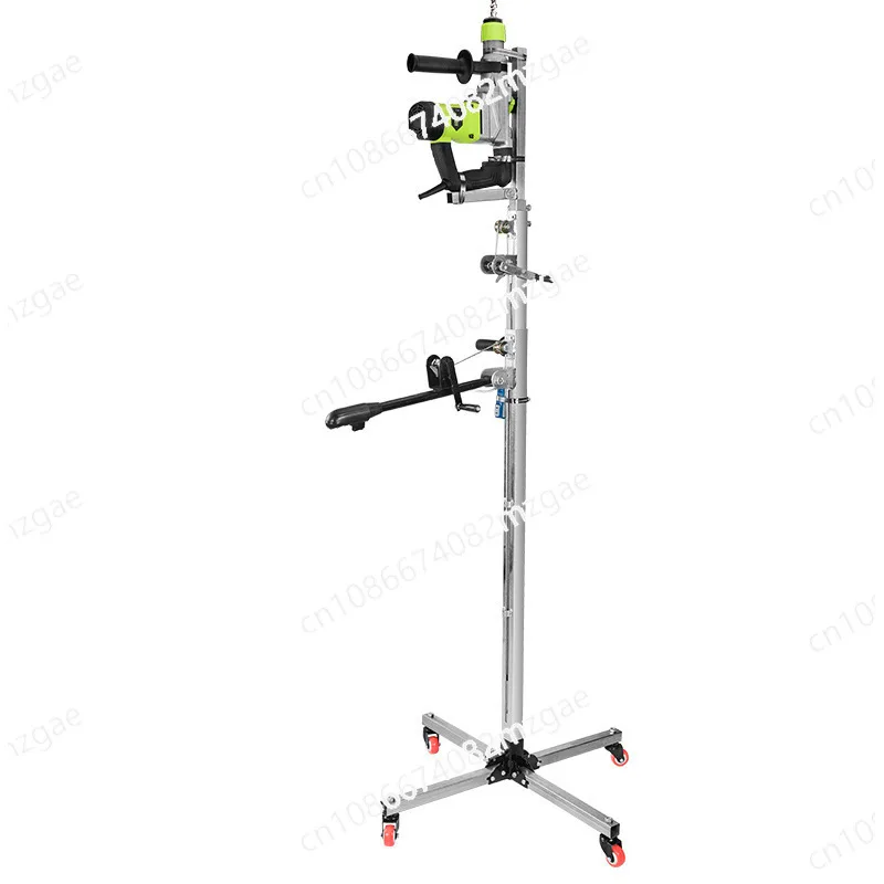 Electric Hammer Bracket Hydraulic Punching Double Rocker Lifting Impact Drill Bracket Ceiling Electric Hammer Drilling