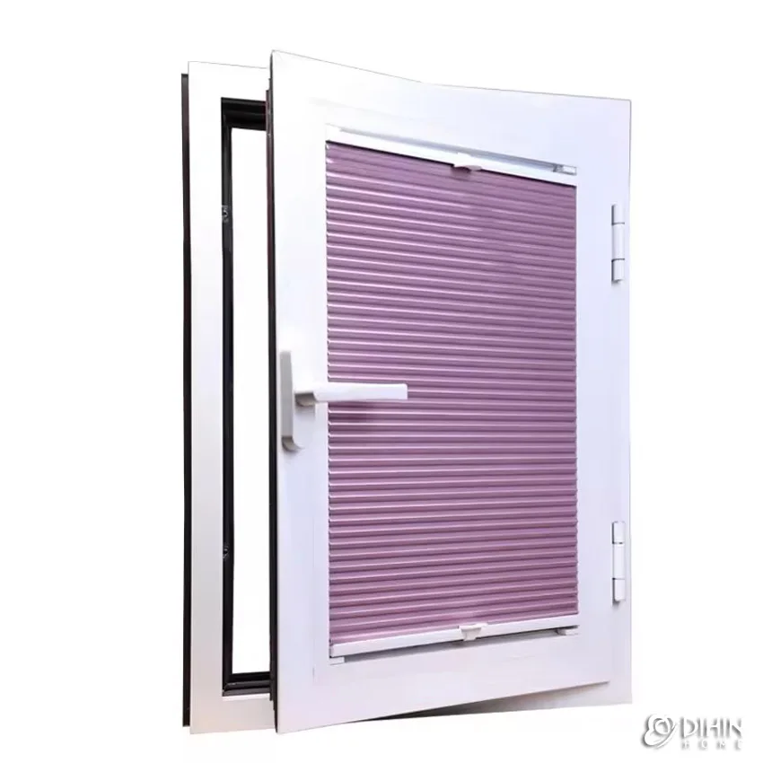 Cortina de panal superior y abajo con ventana invertida para dormitorio, balcón, sombrilla, persianas opacas inalámbricas de panal