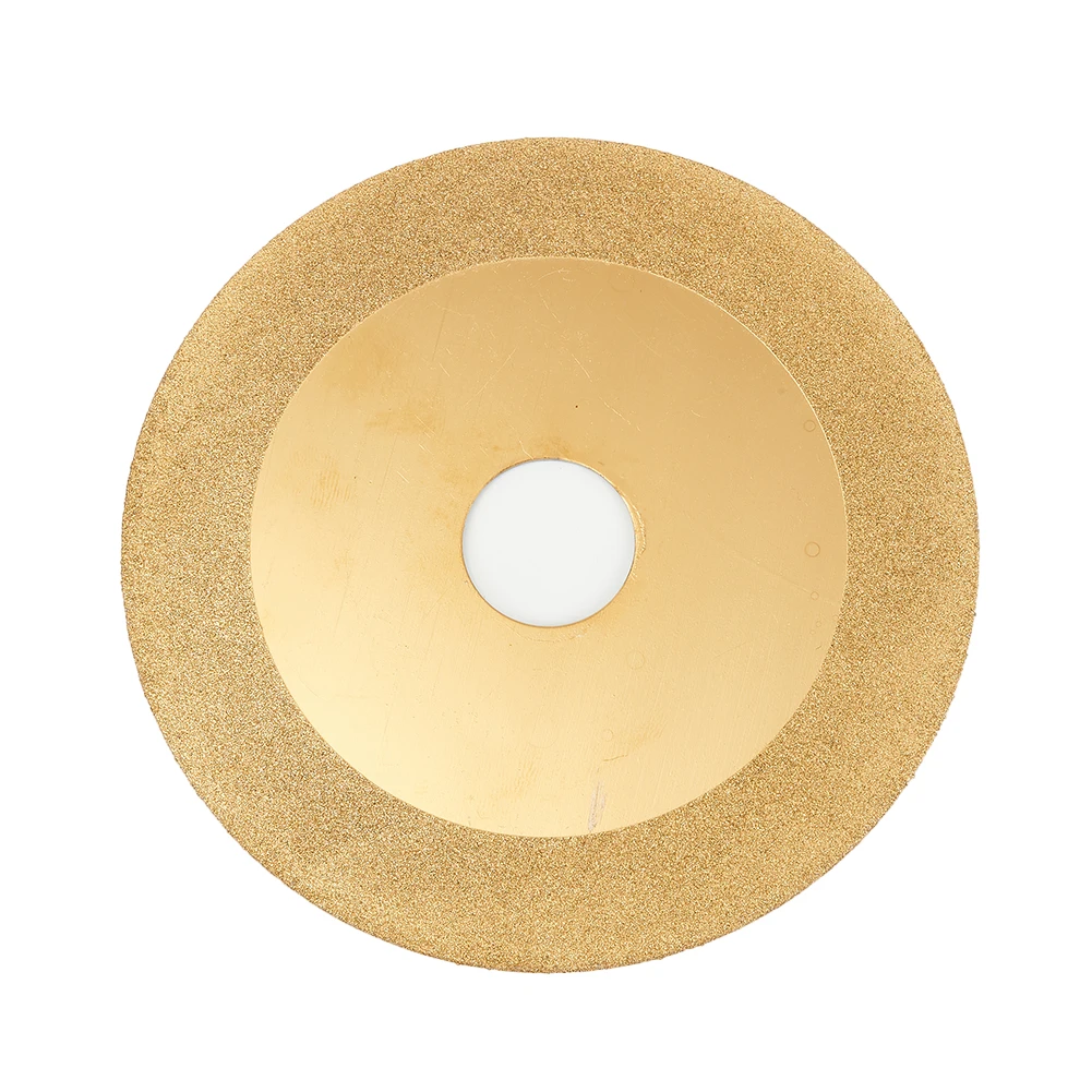 DIY Carbon Steel Titanium Coating Polishing 100mm Grinding Wheel Discs Gold For Carbide Stone Angle Grinder Cutting