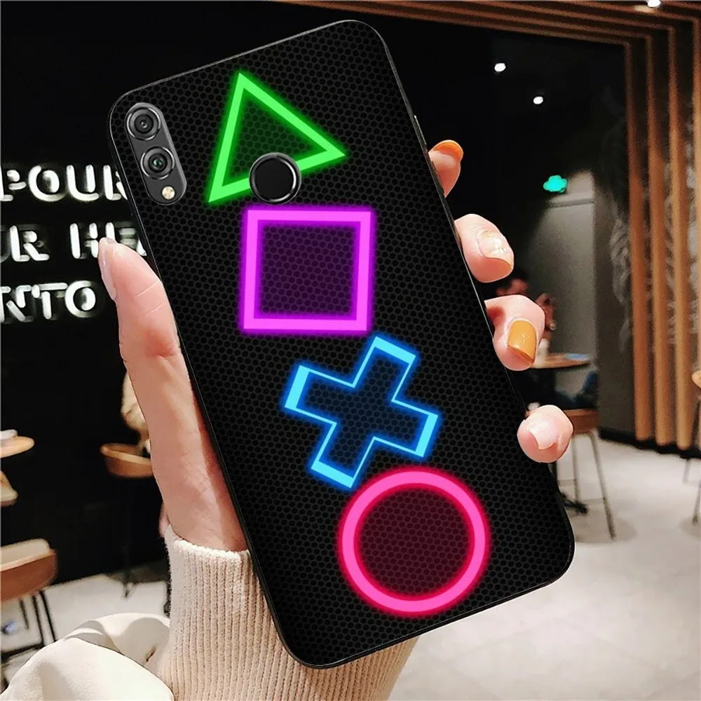 P-Playstation Gamer Speed Phone Case For Huawei Honor 10 lite 9 20 7A 9X 30 50 60 70 pro plus Soft Silicone Cover