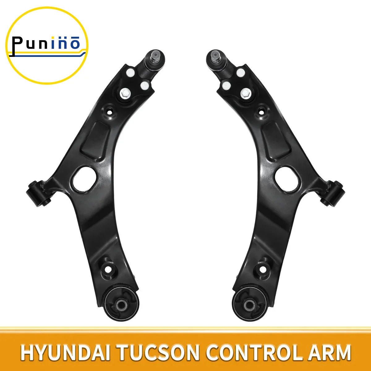 

Punino Pair of Front Lower Control Arm Ball Joints Suspension Sets for Hyundai Tucson Kia Sportage 2010 2011 2012 2013