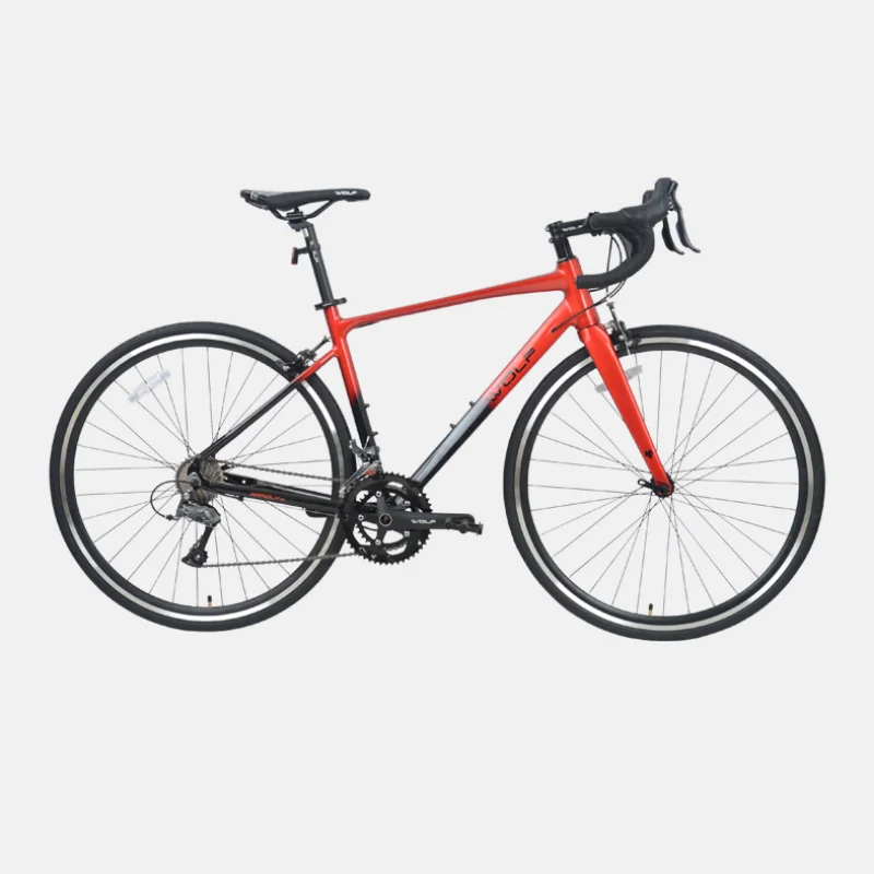 Aluminum Alloy Road Bike Gravel Bike 16 Speed Integrated Brake and Shift Carbon Fiber Fork Aluminum Alloy Double Layer Rims