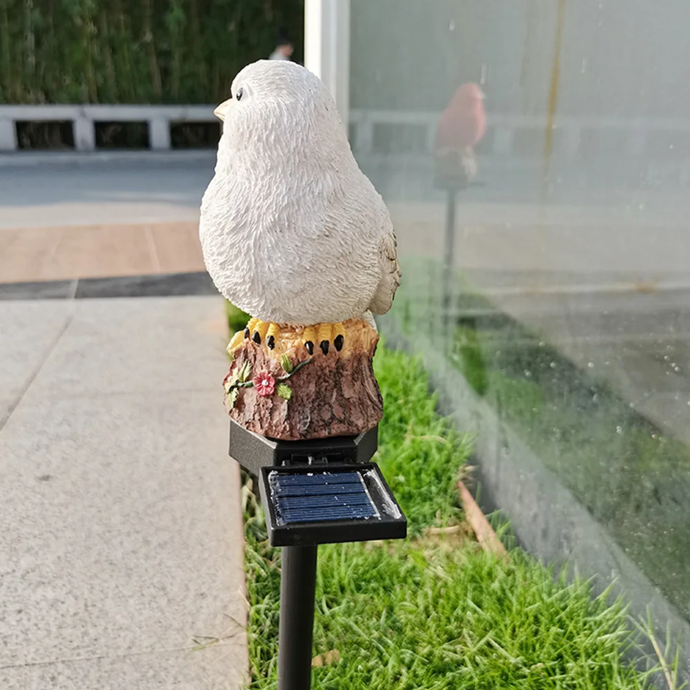 

1Pcs Seabird Solar Garden Decorative Outdoor Light Waterproof Courtyard Pathway Lawn Lamp Energy Saving Landscape Light