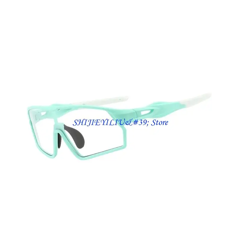 E21F Auto Tinting Bicycles Glasses Lens For Men Women Riding And Beach Activity