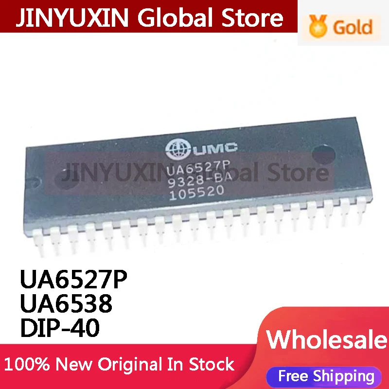 5PCS UA6527P UA6538 DIP-40 Game Console Chip IC In Stock Wholesale