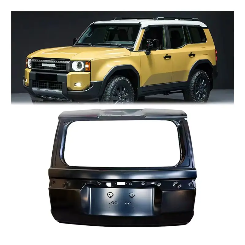 

New Car Accessories Car Spare Parts Rear Tail Gate Back Door for Toyota Land Cruiser 250 LC250 Back Glass Frame Tailgate