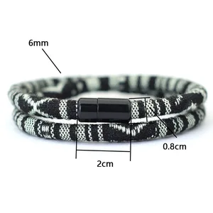 Erkekler İçin yeni, Bohemia Bilezik, Halat Çekmek Sihirli Bilezik-Macera Survival Bilezik Pulseras Hilo Erkek Plaj Sörf Bilezik Sörf için 6 büyük satış bilek kayışı - no. 2