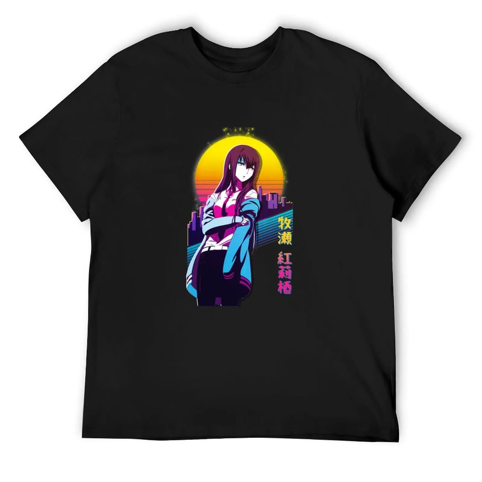 Steins;Gate Kurisu Makise - Steins Gate - T-Shirt graphic t shirts quick-drying summer clothes men t shirts