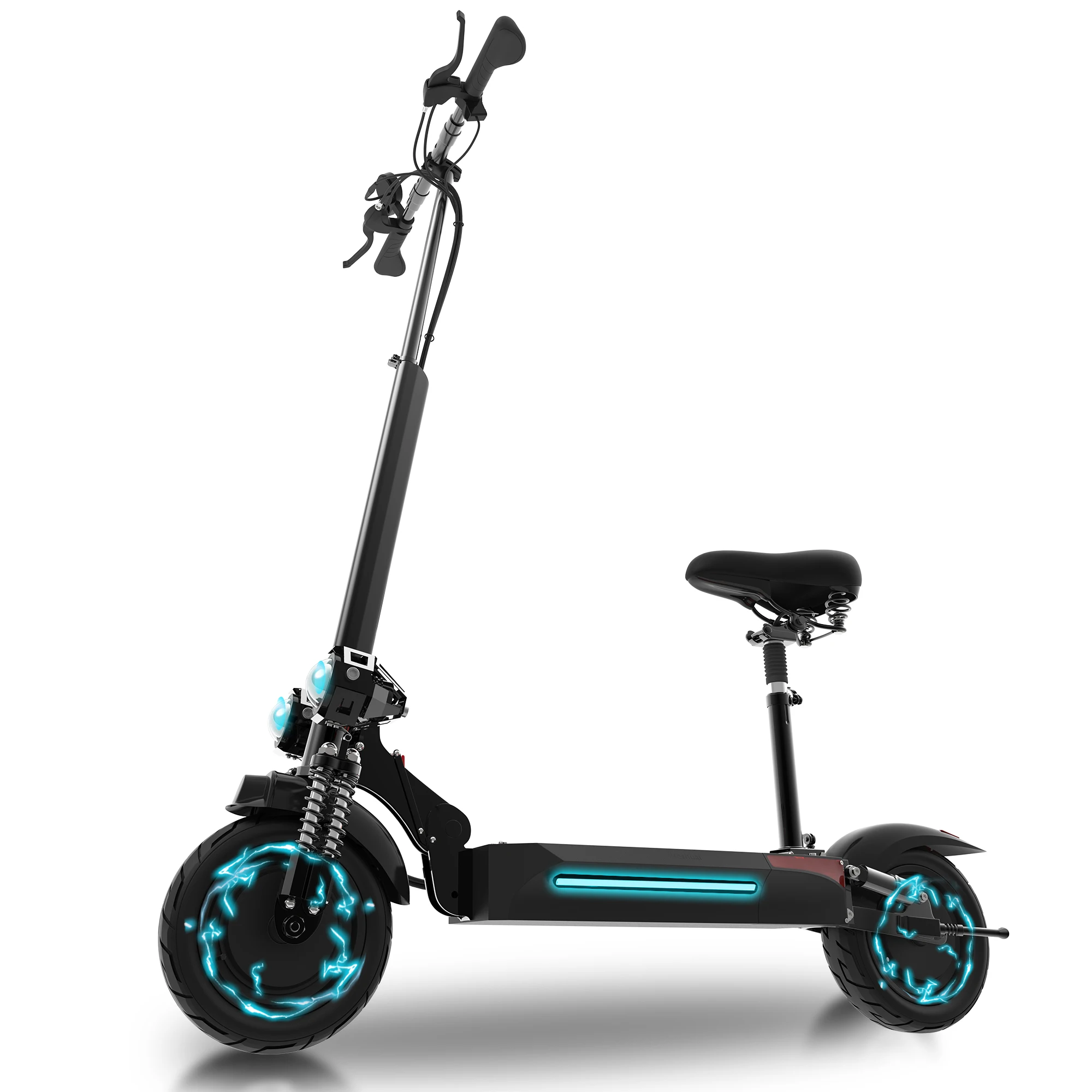 

X500 Adult Electric Scooter with Removable Seat, 2000W Dual Motor, 40 mph Max Speed, 40 Miles Long Range, 300lbs Max Load