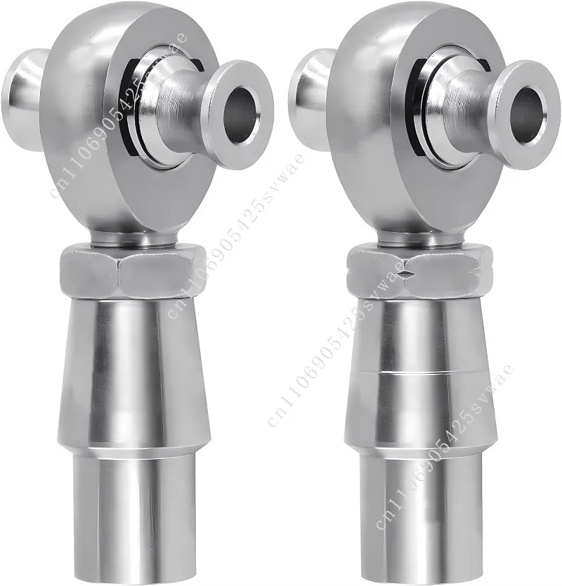 

7/8 x7/8-14 Heim Splice Rod End Kit with Plug Left and Right Thread Chromoly Kit Chromoly Splice Panhard Rod End Kit
