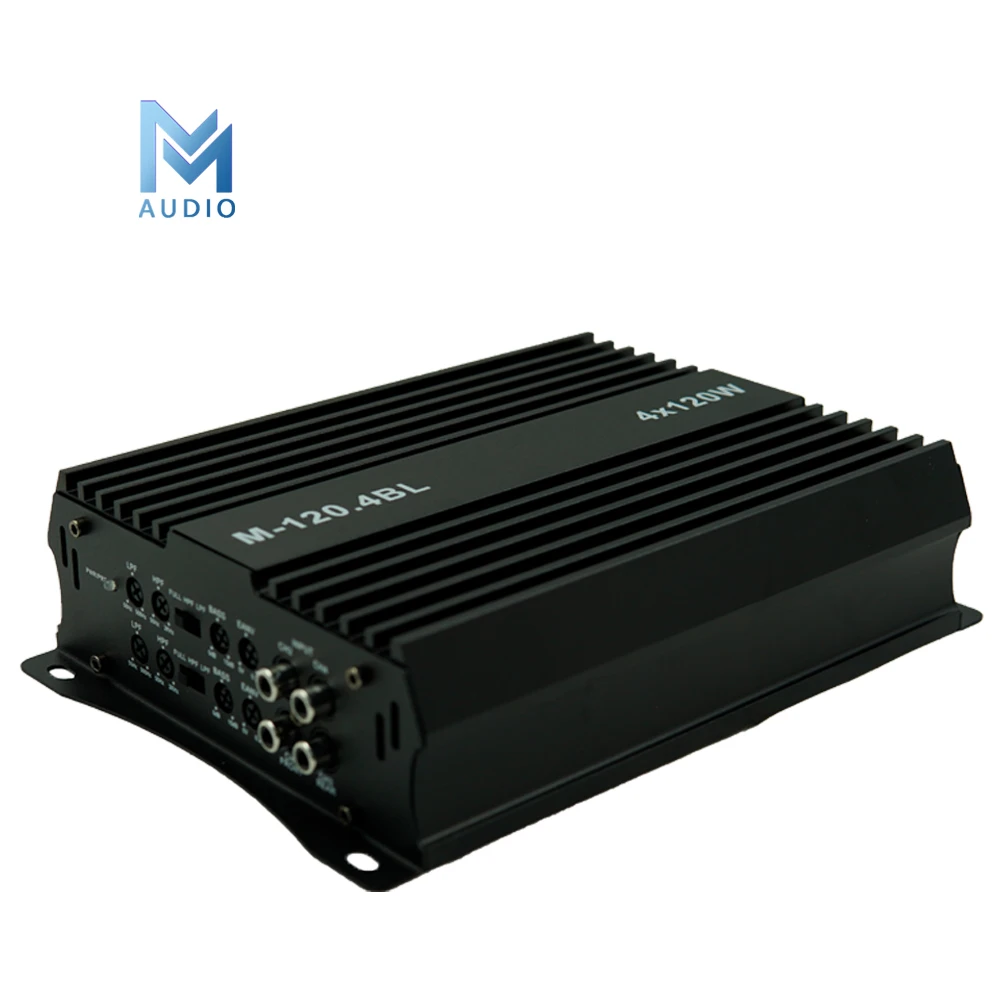 High Quality Amplifier Best Selling 4 Channels 120W Full Range Class D Car Amplifiers