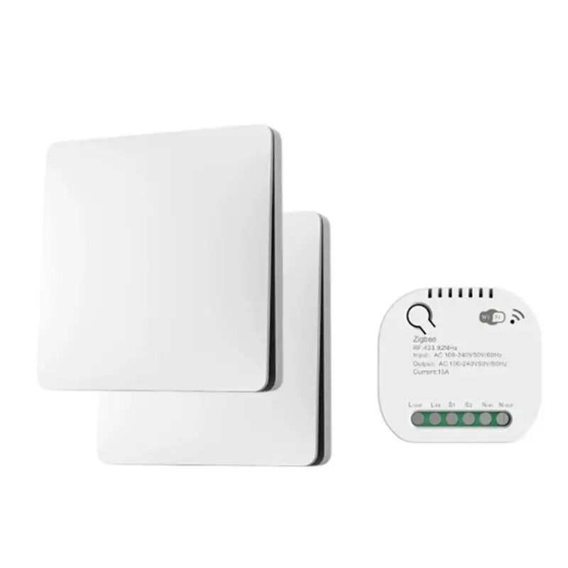 abvg-zigbee-スマートワイヤレスセルフパワースイッチ、alexa-google-home-用の運動エネルギー、簡単な設置