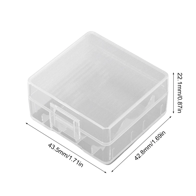 여행 친화적인 보관함 18350 배터리에 딱 맞는 섬세한 배터리 보관함