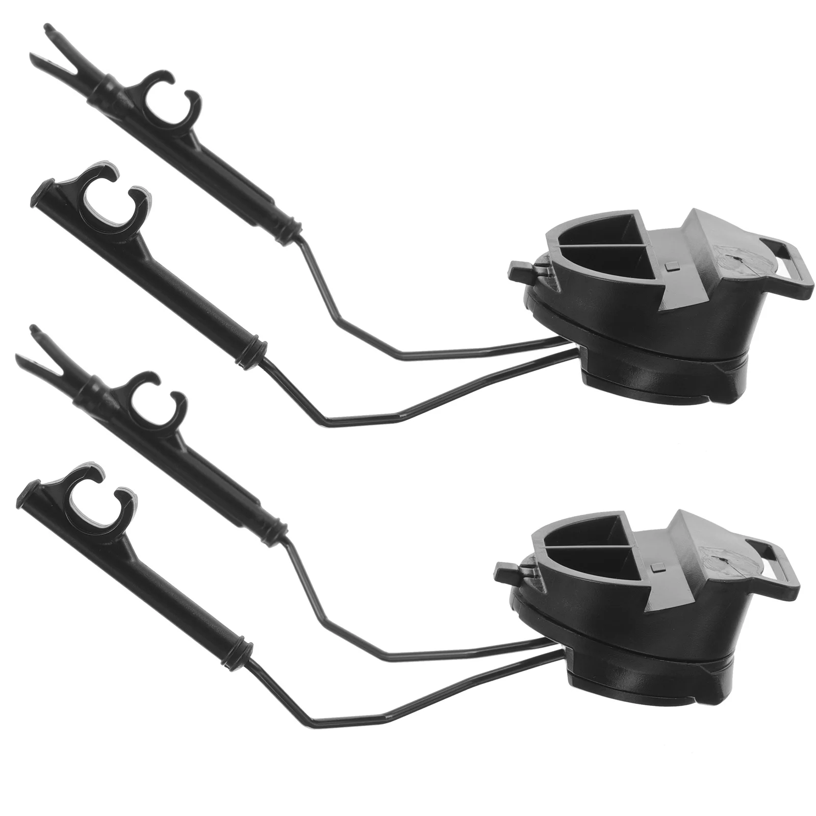 

1 Pair Headphone Holder For Rail Multi-Functional Desktop Mount Noise-Cancelling Outdoor Portable Use Accessory