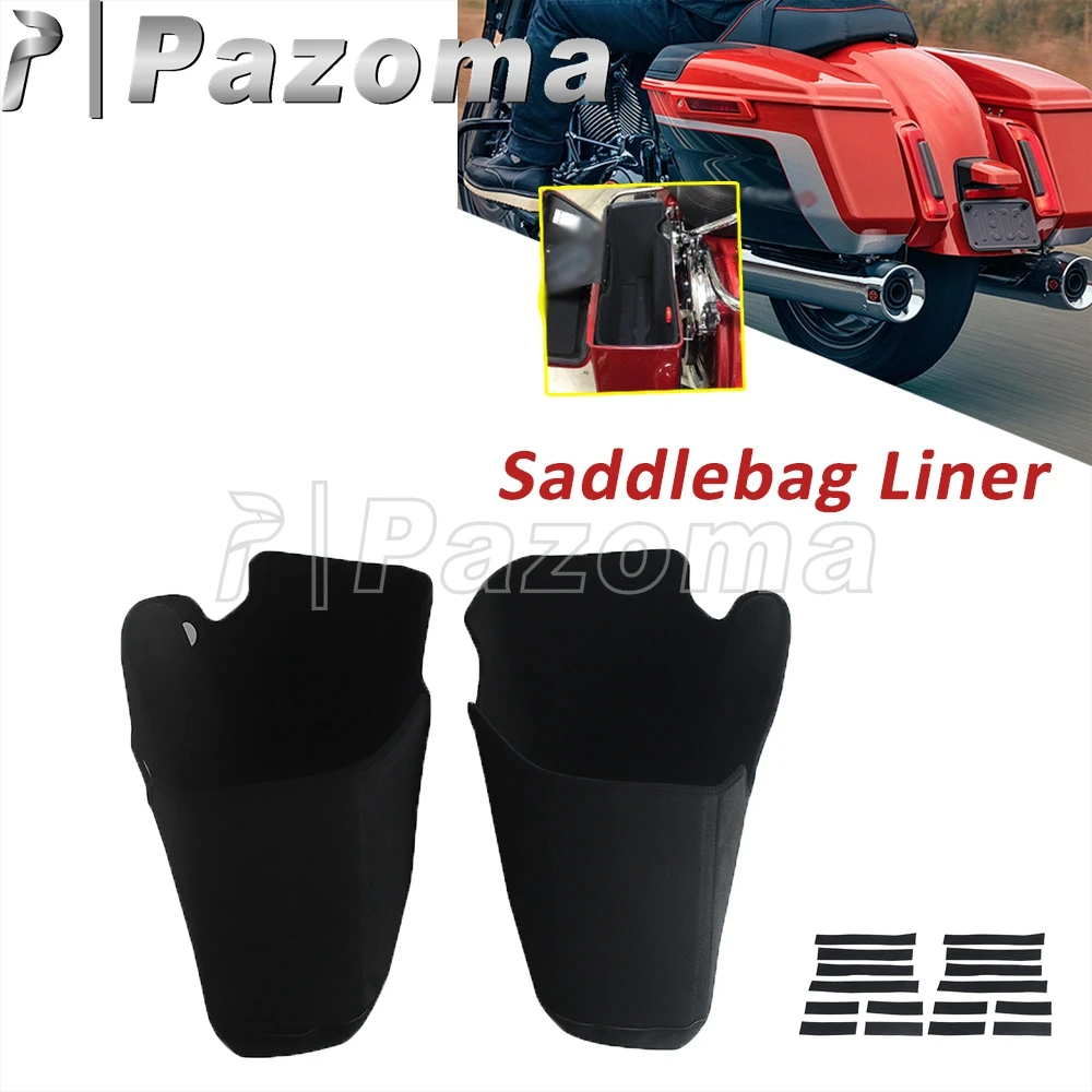 Motorcycle Saddlebag Insert Liner Pad For Harley Touring Street Glide FLHX/I CVO FLHXSE Road Glide FLTRX FLTRXSE ST FLTRXSTSE