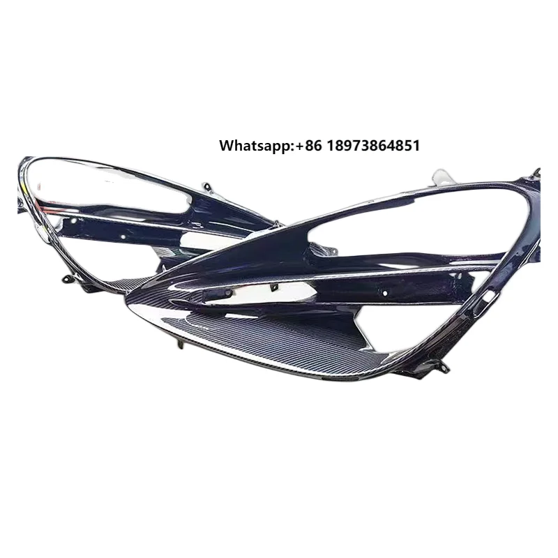 

Newly arrived high quality OEM style dry carbon fiber Car headlight decoration headlight cover for McLaren 720S coupe spider