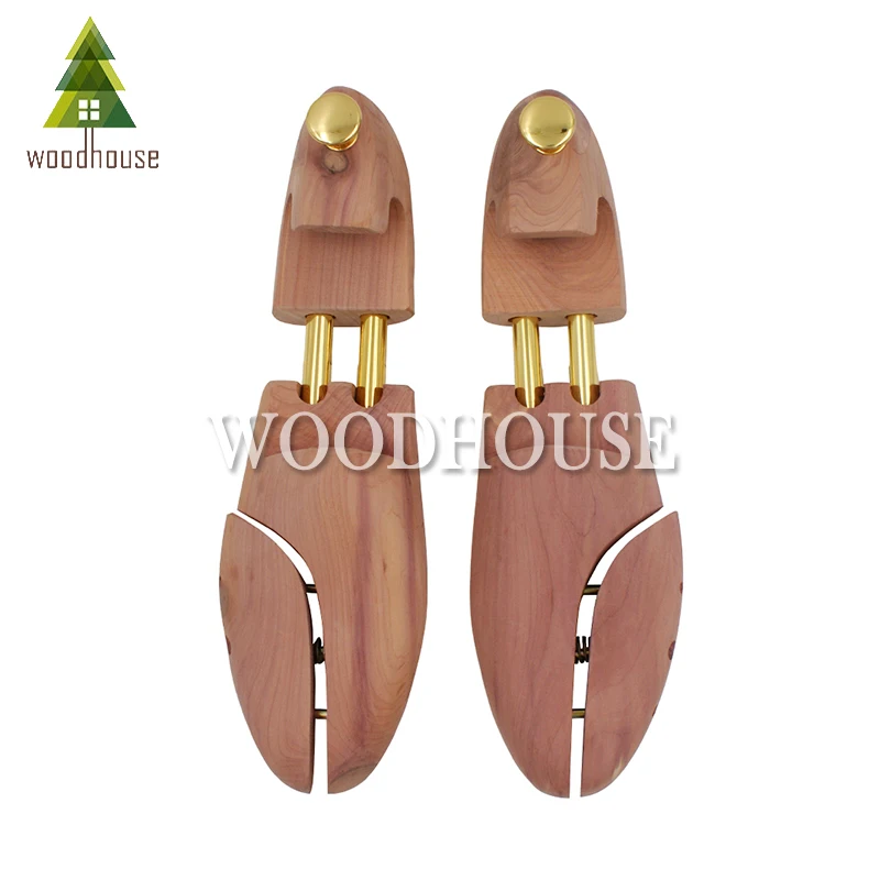 Men's and Women's Twin Tube Adjustable Red Cedar Shoe Tree Wood Shoe Tree