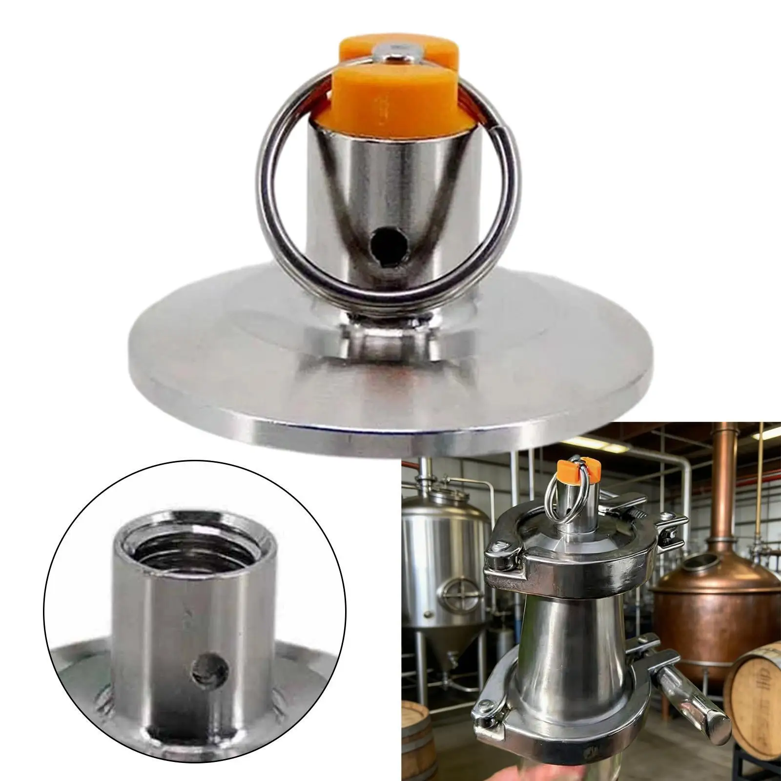 1.5 Inch End for Beer Connections, Professional, Easy to Install, Stainless Steel Accessories