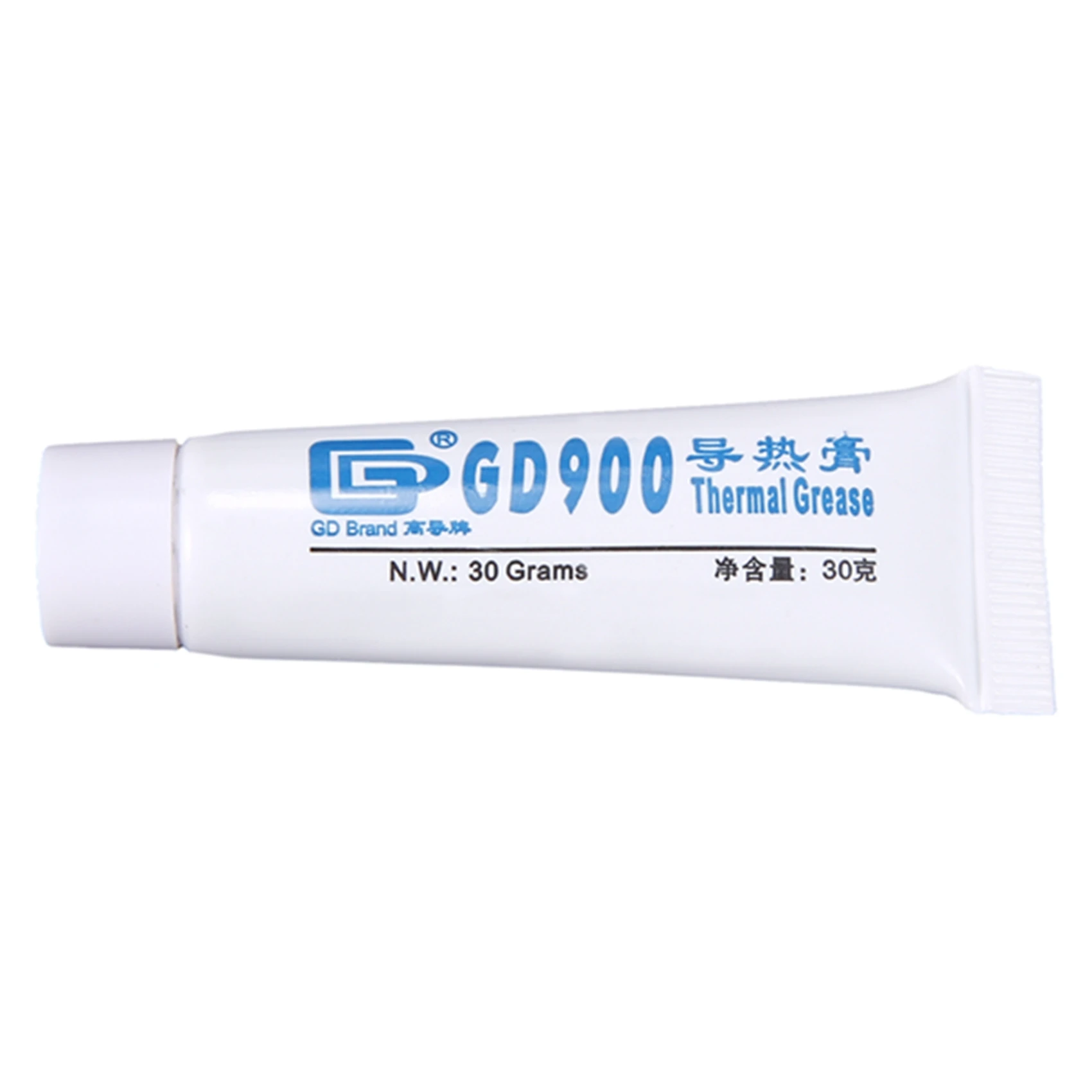 GD900 Thermal Conductive Grease Paste Silicone Plaster Heat Sink Compound Net Weight 30 Grams High Performance Gray For CPU ST30