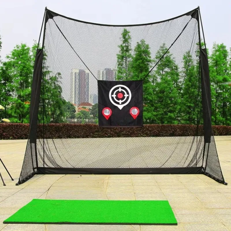 Backyard Garden Outdoor Golf Training Aids Swing Practice Net Convenient Hitting Station Easy Installation For Home Golf Workout