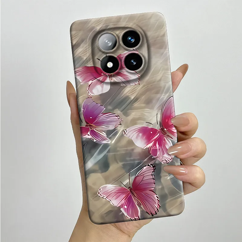 For Redmi Note 14 Pro Plus 5G Casing Note14 Pro+ 5G Soft Silicone Phone Case Sweet Painted Fashion Cartoon Printed Back Cover