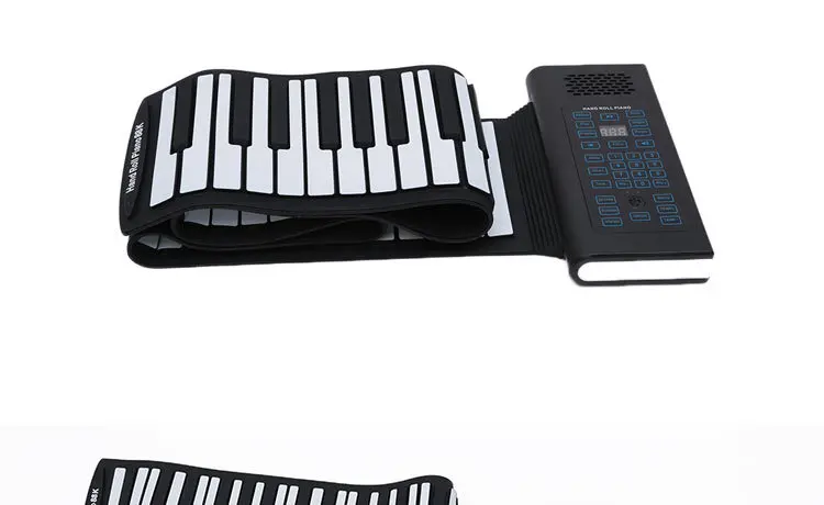 Electronic Hand Roll Up Piano 88 Key Drum Roll Up Kids Toys Musical Instruments(BR-A-88)