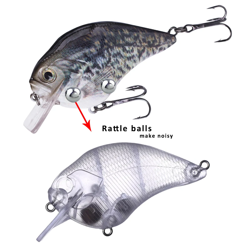 Magnisher Square Bill Crankbait 7.5cm 15.5g Floating Hard Bait Wobblers Fishing Lures Crank Artificial Bait Fishing Tackle