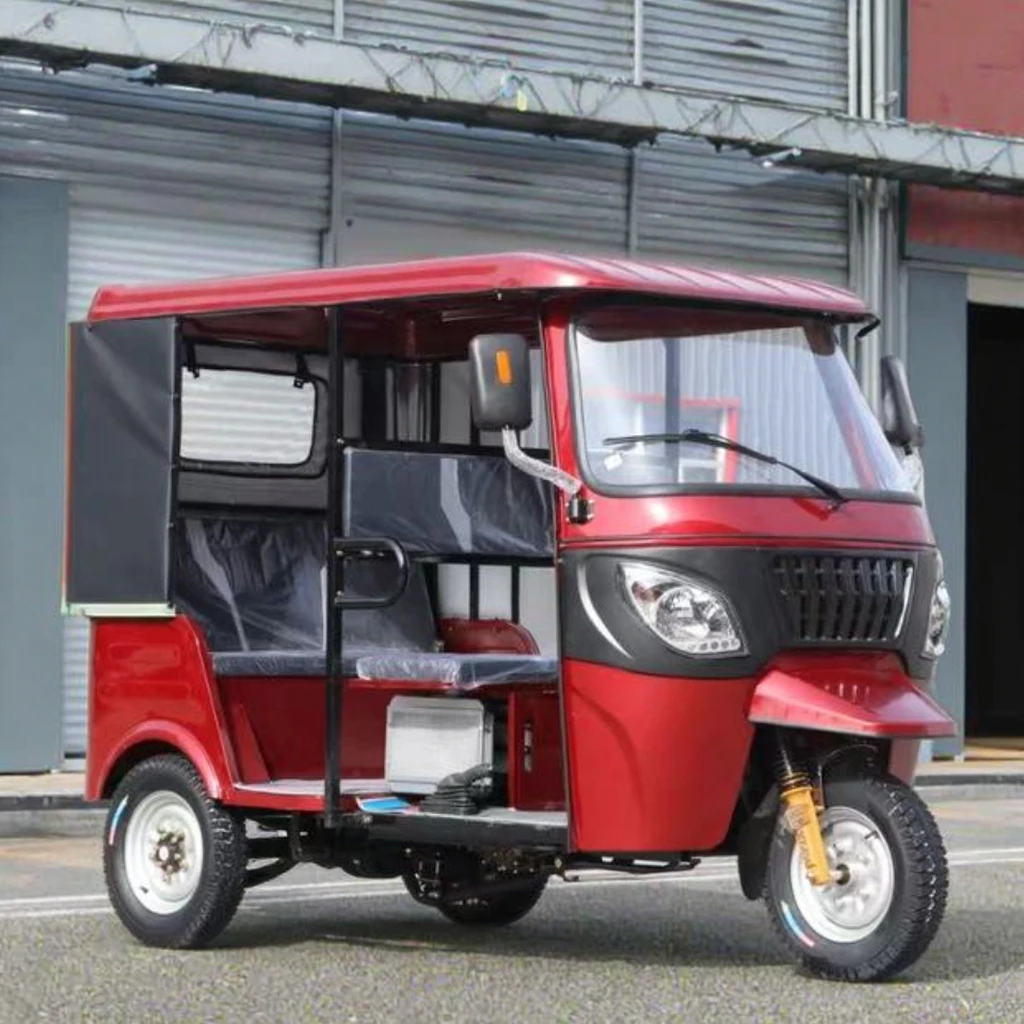 سيارة أجرة تخفف من القلق الخاص بك، دراجة ثلاثية العجلات تعمل بالبنزين، توك توك تاكسي، دراجة نارية تعمل بالبنزين، دراجة ثلاثية العجلات أخرى