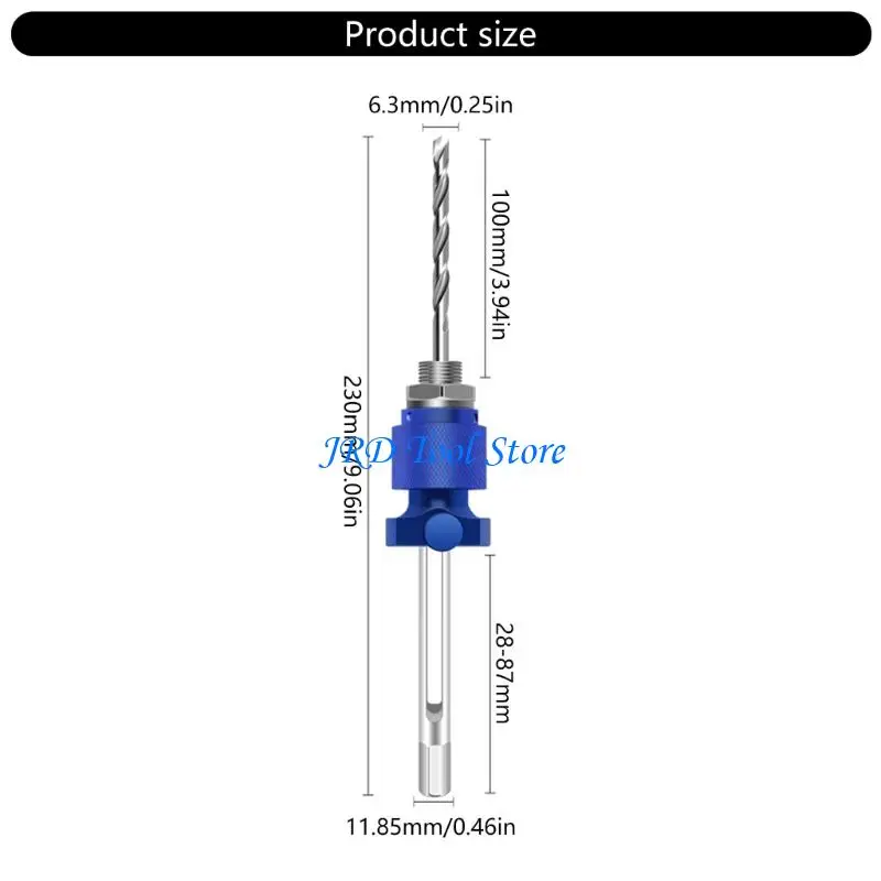 A2UD Industrial Loch Säe Such -Schaft -Adapter für HolzpvC -Schneidwerkzeuge