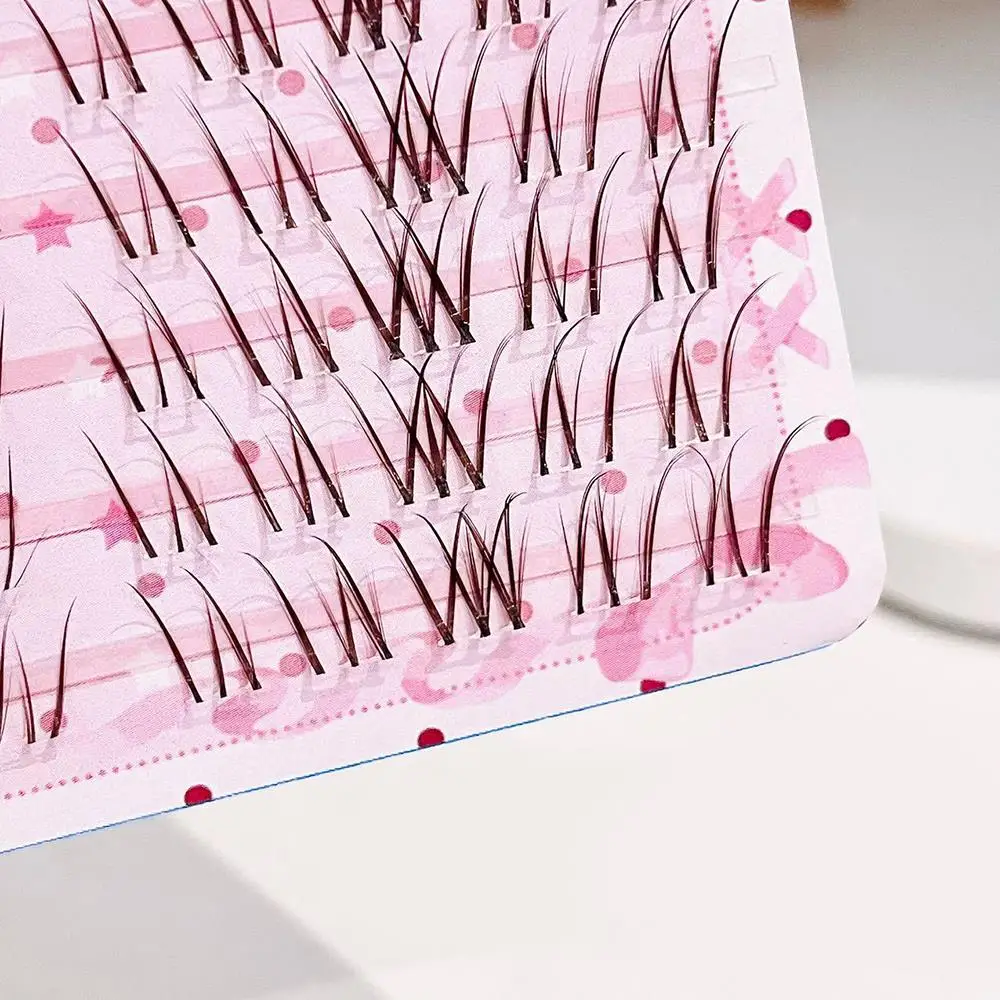 10 rangées de grappes de cils individuels, Extension de cils naturels segmentés, faux cils volants adaptés aux femmes, outils de maquillage, cadeau