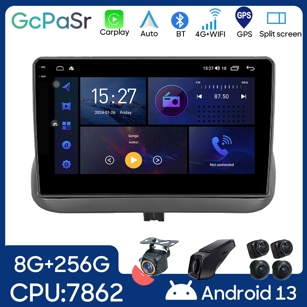 For Toyota Corolla 8 E110 1995 - 2001 RHD Android Auto Car Radio Head Unit Multimedia Player Stereo GPS Navigation No 2din DVD