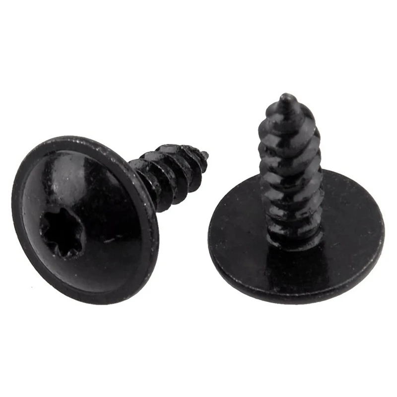 100Pcs Car Engine Under Cover Splash Guard Self-Tapping Screws 5Mm N90974701 For - A4 A3 A5 A6 A7 A8 Q5 Golf Passat