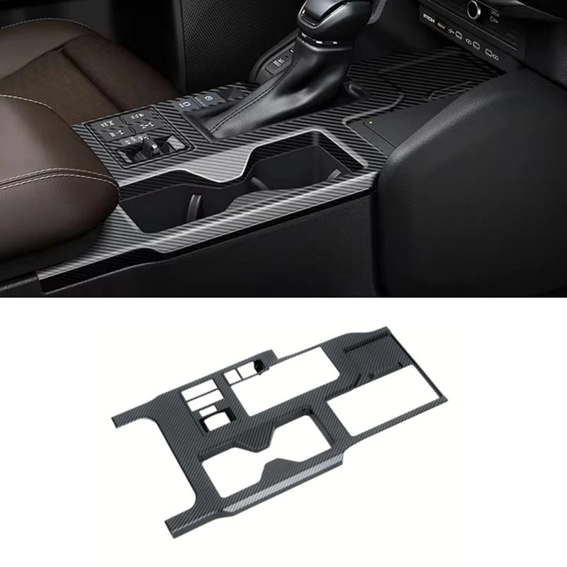 For Toyota Land Cruiser 250 Prado LC250 2024 LHD Center Console Gear Shift Panel Cover Trim Interior Accessories