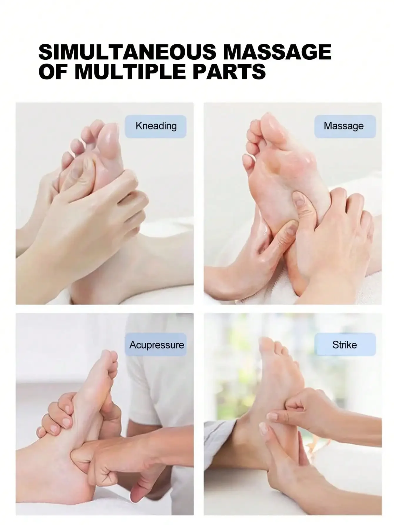 Foot Therapy Pulse Foot Massager Multifunctional   Foot Therapy Machine Household Meridian Unblocking Heating Instrument