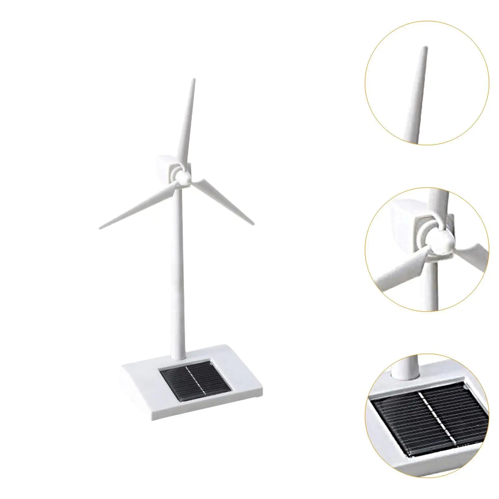 Brinquedo de moinho de vento realista com base solar para meninos e meninas de 8 anos ou mais de crianças