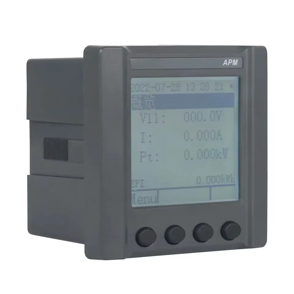 

APM520 Three Phase Network Energy Analyzer for Harmonic Analysis with THDi Spectrum Panel Mount