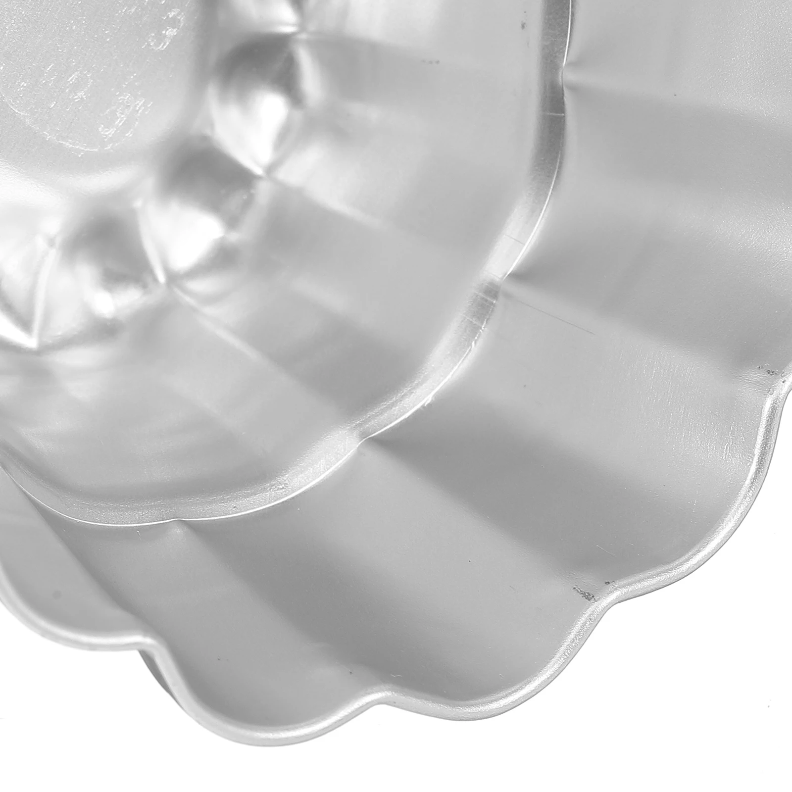 

6 Pcs Cake Mold Aluminum Alloy Nonstick Coating Easy Clean Baking Supplies Muffin Pan Pudding Molds Heat Transfer Cost Saving