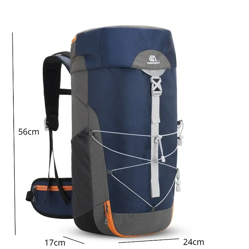 40L Camping Backpack Large Capacity Waterproof Climbing Backpack Outdoor Shoulder Rucksack Travelling Hiking Sports Storage Bag