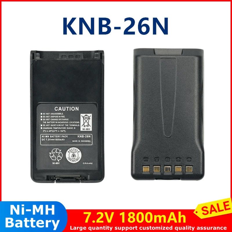 KNB-26N NI-MH Battery 7.2V 1800mAh battery for KENWOOD RADIO TK2140 TK2160 TK3140 TK3160 TK2170 TK3170 TK2148 TK2173 TK3173