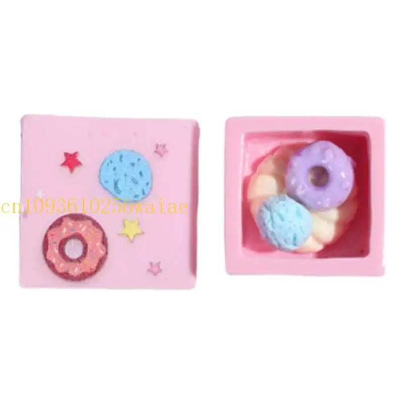 652f Case teléfono bricolaje Modelo torta Ornamento