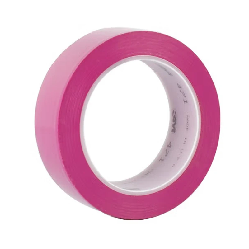 

3M 471 Предупреждающая лента Без остатков пола ПВХ 5S Маркировка линии Позиционирование Водонепроницаемая износостойкая фиолетовая лента