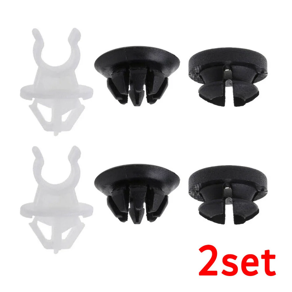 6Pcs/Set Car Accessories Hood Support Prop Rod Holder Clips Fit For Honda Accord Odyssey Prelude 91503-SS0-003 Car Styling