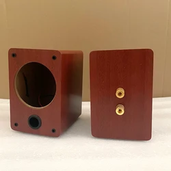 Speaker Empty Shell Box 3 Inch Square Amplifier Speaker Case Diy Audio Small HIFI Audio Wooden Car Speaker Chassis House 1pcs